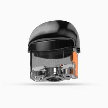 Veiik Airo Pro Boş Pod Kartuş şeffaf/siyah yedek parça görseli.