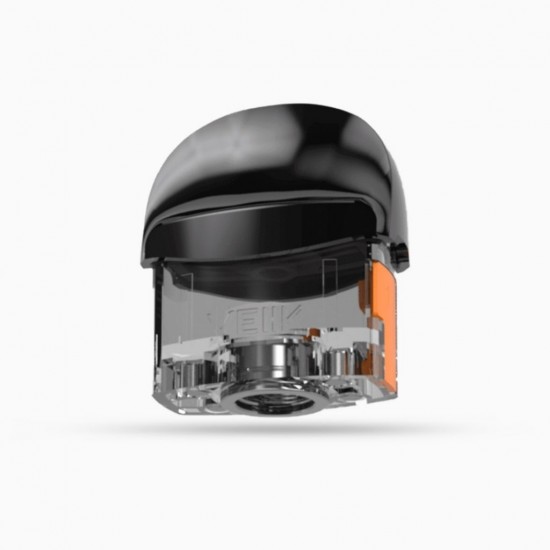 Veiik Airo Pro Boş Pod Kartuş şeffaf/siyah yedek parça görseli.