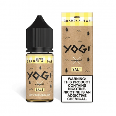 Yogi Lemon Salt Likit 30ml, Granola Bar aromalı tuzlu likit.