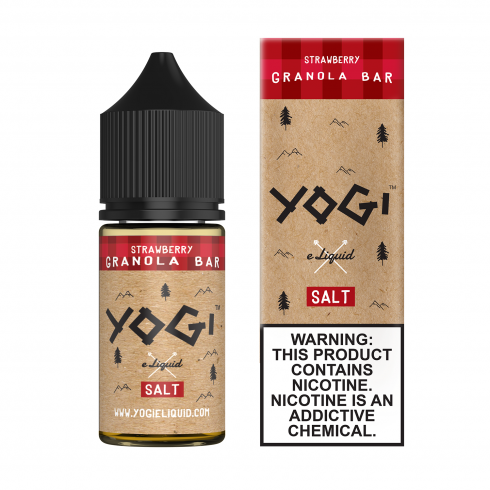 Yogi Strawberry Granola Bar Salt Likit 30ml e-likit şişesi