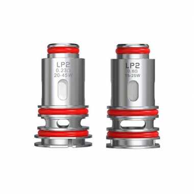 Smok LP2 Coil 5'li Paket, 0.23 ve 0.6 Ohm rezistanslı yedek coiller