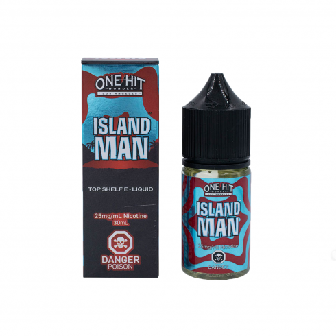 One Hit Wonder Island Man Salt Likit 30ml 25mg Nikotin