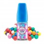Dinner Lady Bubble Trouble Sweets 30ML Salt Likit, mavi kapakli sakiz aromali.
