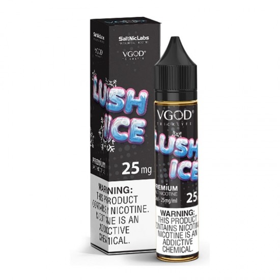 VGOD Lush Ice Salt Likit 25mg premium elektronik sigara likiti.