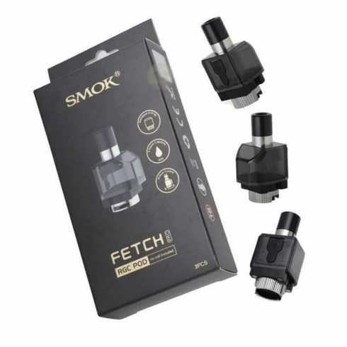 Smok Fetch Pro RGC Pod Kartuş Siyah Yedek Parça 3 Adet