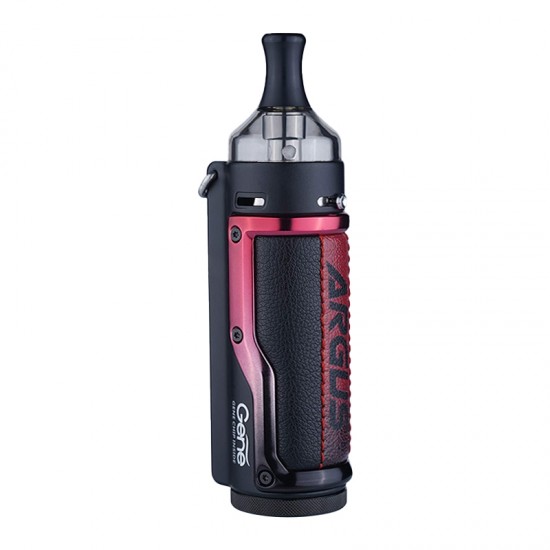 Voopoo Argus 40W Pod Mod kırmızı-siyah deri kaplama elektronik sigara