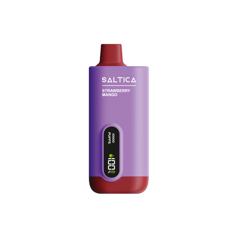 Saltica Ekranlı 10000 Strawberry Mango Disposable Vape Bar