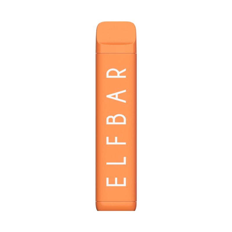 Elf Bar NC600 Grape Energy tek kullanımlık pod turuncu renkli cihaz fotoğrafı.