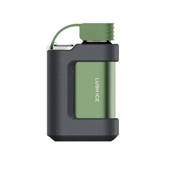 Vozol Gear 7000 Lush Ice tek kullanımlık, yeşil ve gri renkli elektronik sigara.