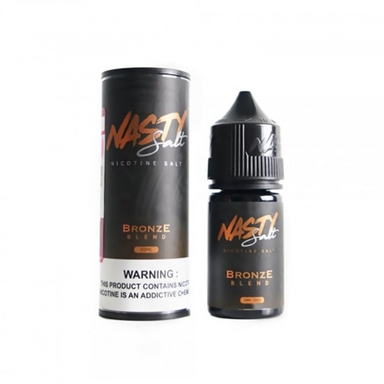 Nasty Salt Bronze Blend Salt Likit 30ml Siyah Ambalaj