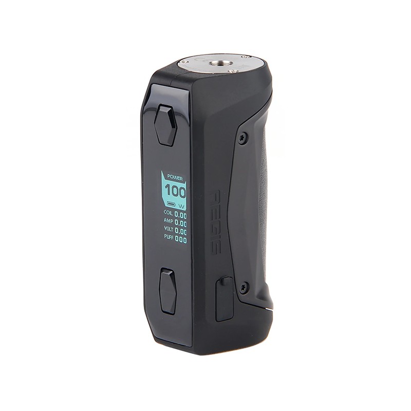 Siyah Geekvape Aegis Solo 100W Mod Elektronik Sigara Cihazı