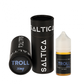 Saltica Troll 35mg Salt Likit, Siyah Ambalajlı Elektronik Sigara Likiti