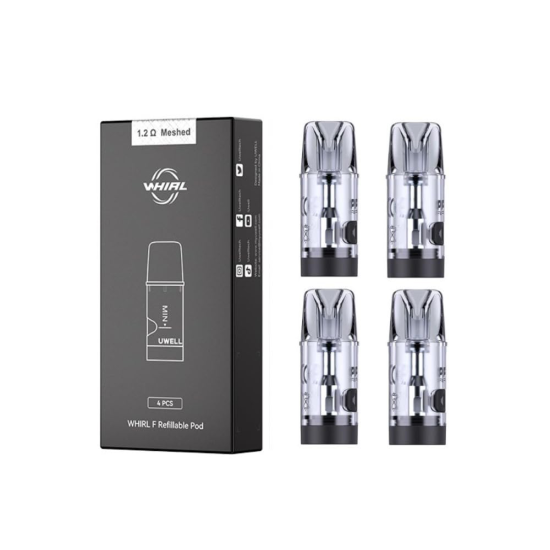 Uwell Whirl F Kartuş 1.2Ω Mesh Coil, 4'lü Paket