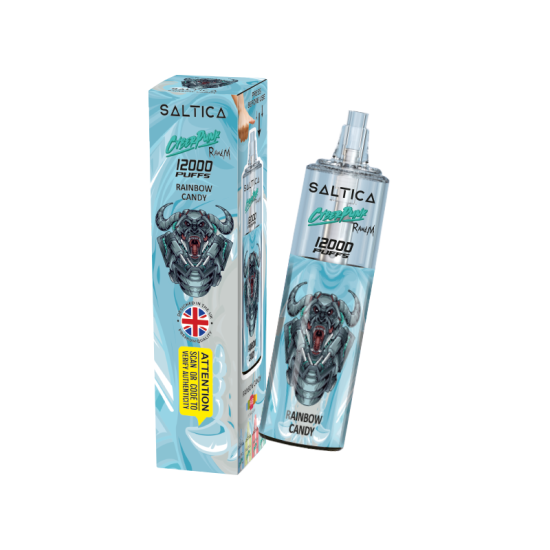 Saltica Cyberpunk 12000 Rainbow Candy Disposable Vape Bar