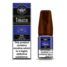 Dinner Lady Select Tobacco Rich Salt Likit 20mg/ml Nikotin 30ml