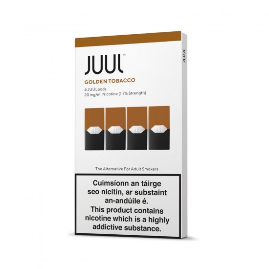 Juul Golden Tobacco 1.7% Nikotinli 4'lü Pod Kartuş Paketi