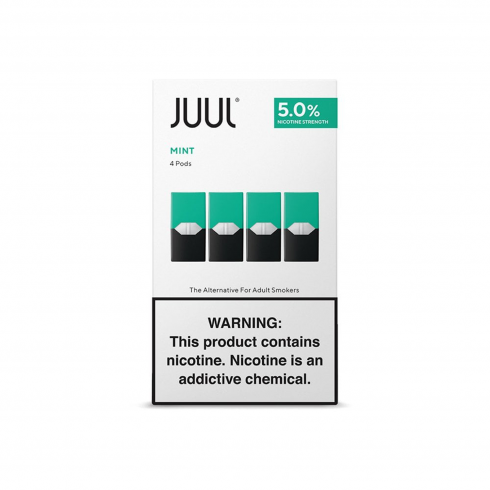 Juul Mint 5% Salt Nikotinli 4'lü Pod Kartuş Paketi