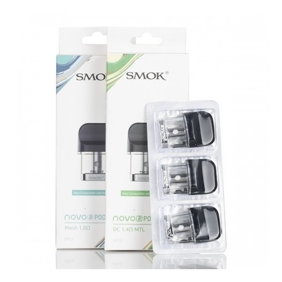 SMOK Novo 2 Kartuş Mesh 1.0 ve DC 1.4 MTL Yedek Pod Seti