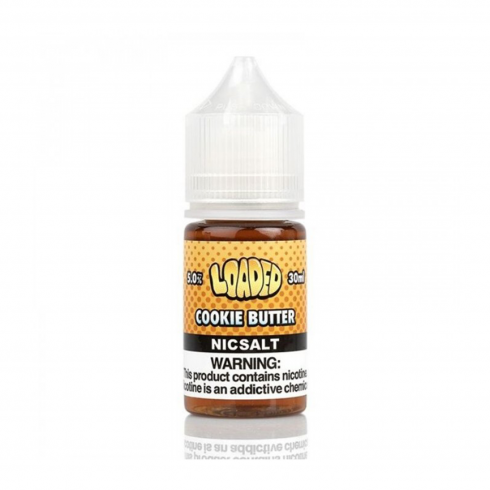 Loaded Cookie Butter Salt Likit 30ml Nicsalt, 5.0% nikotinli.