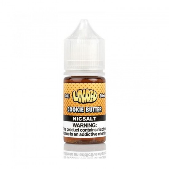 Loaded Cookie Butter Salt Likit 30ml Nicsalt, 5.0% nikotinli.