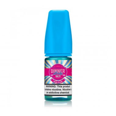 Dinner Lady Bubble Trouble Salt Likit 30ml Mavi Kapaklı Premium E-Likit