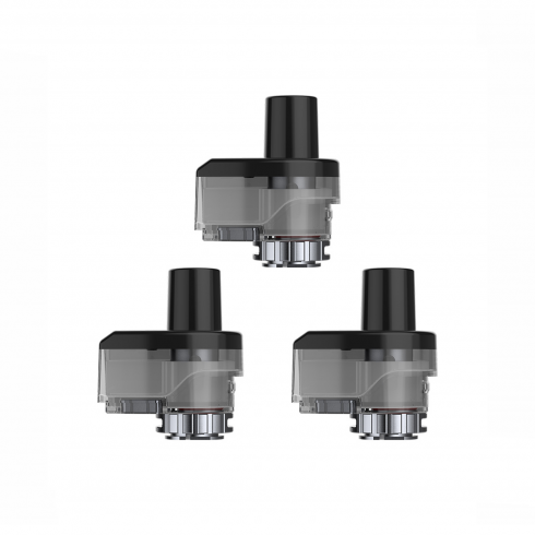 Smok RPM80 Kartuş Yedek Tankı (3'lü Paket) Siyah Şeffaf